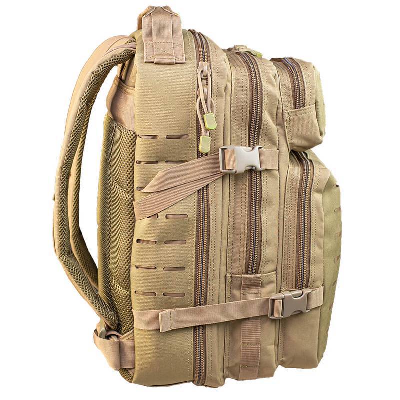 Mochila Militar Tática Raccoon 25L MOLLE Laser Cut EVO Tactical